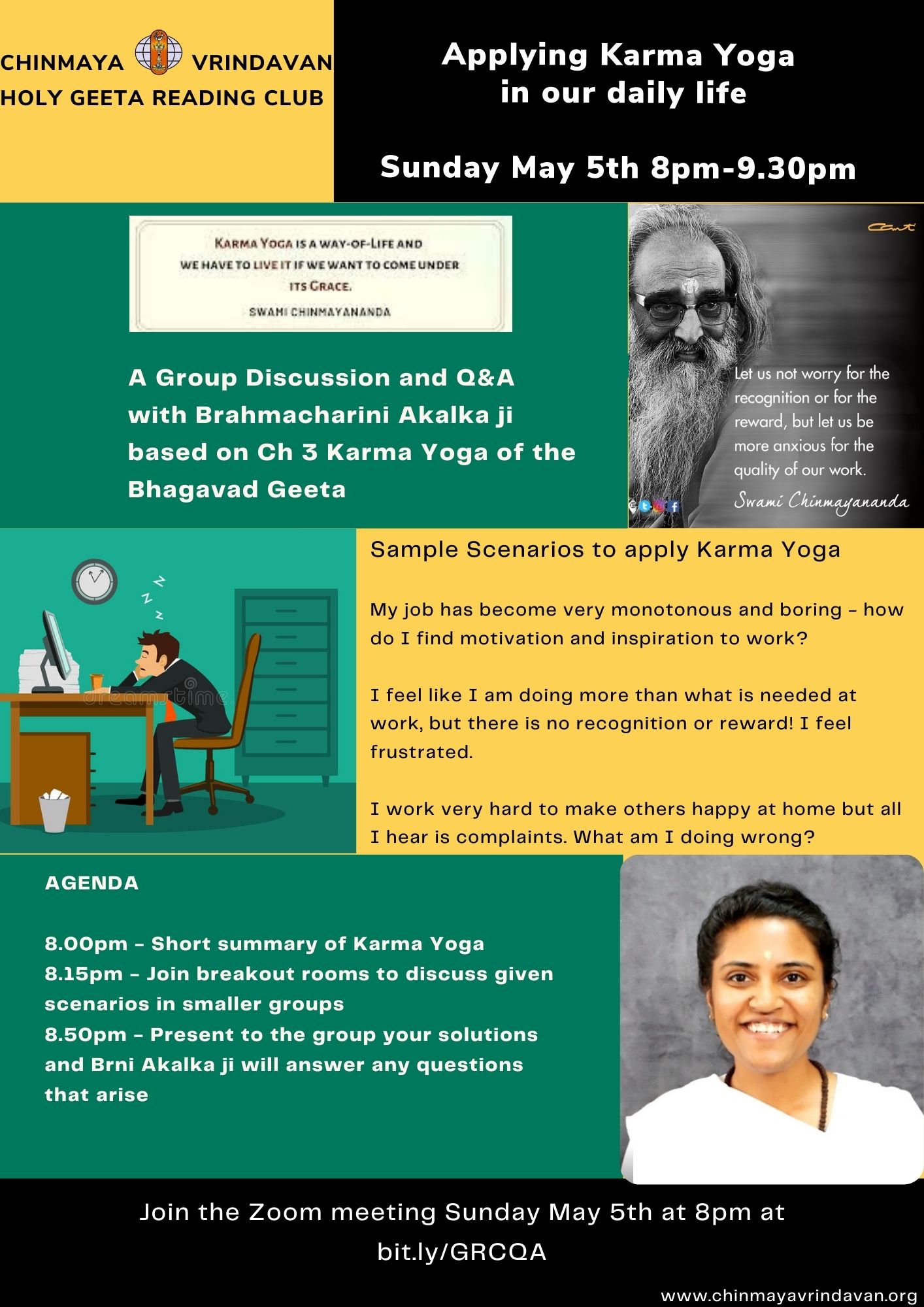 Copy of Karma Yoga Flyer