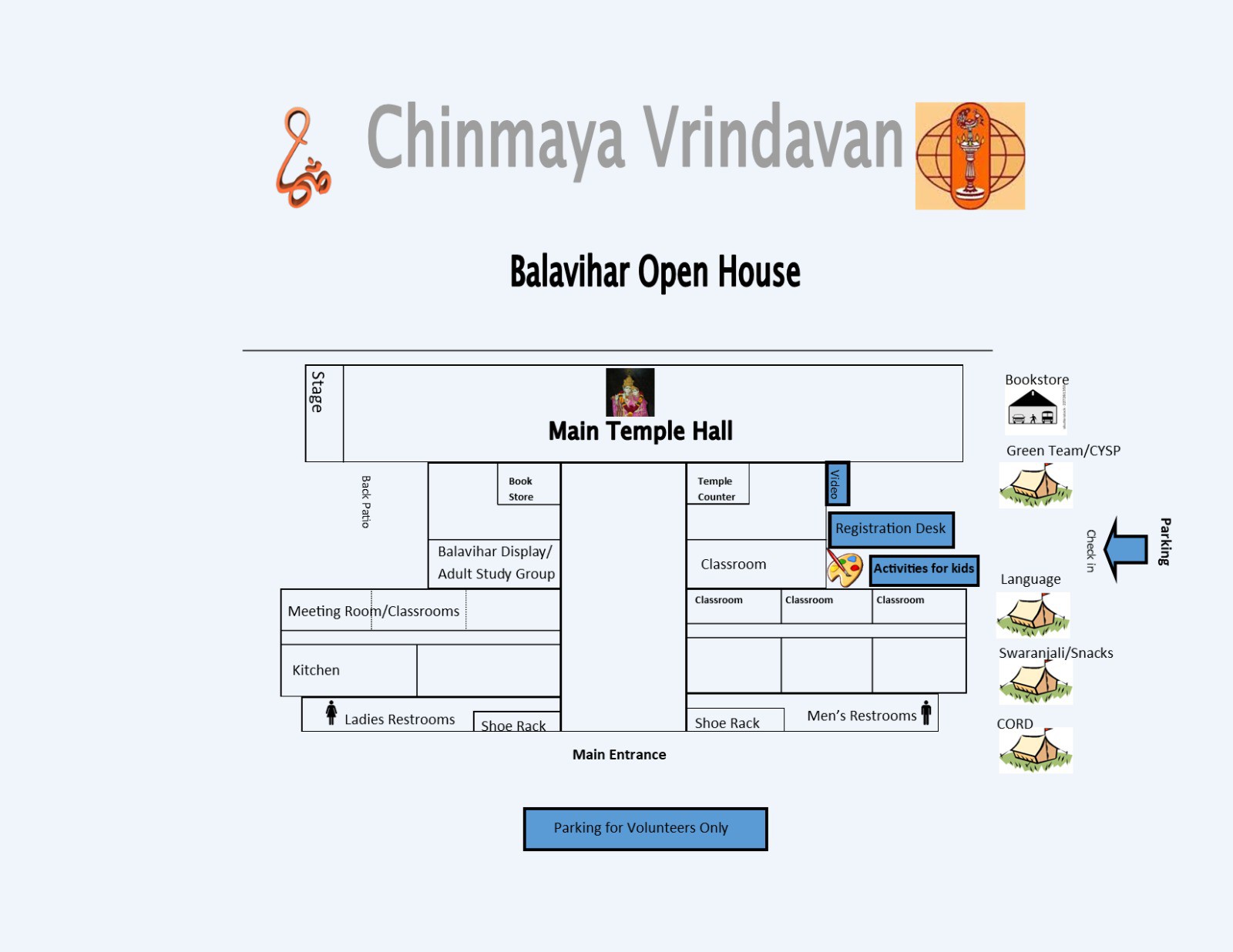 open house map